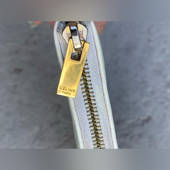 Celine bicolor leather wallet - Picture 4 of 8